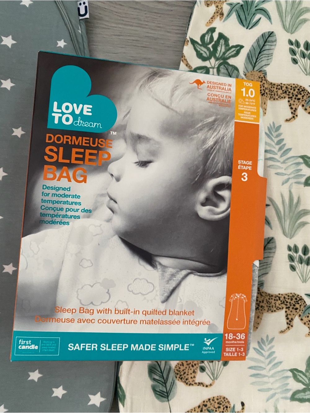 Love To Dream Sleep Bag Box -